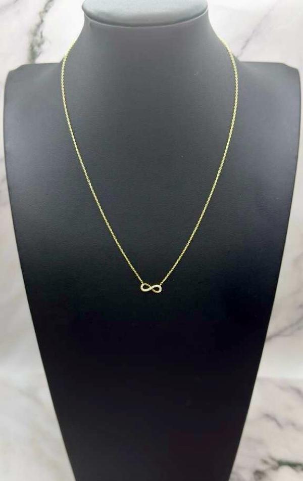 Infinity Pendant Necklace — Eternia Vitta