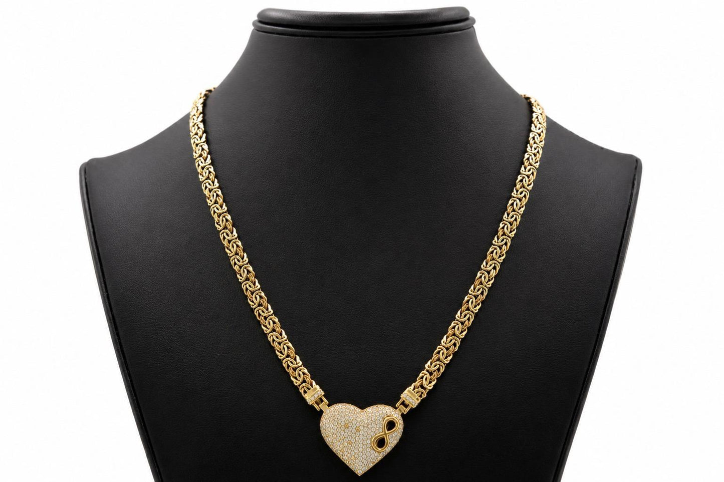 Byzantine Heart Necklace — Eternia Vitta