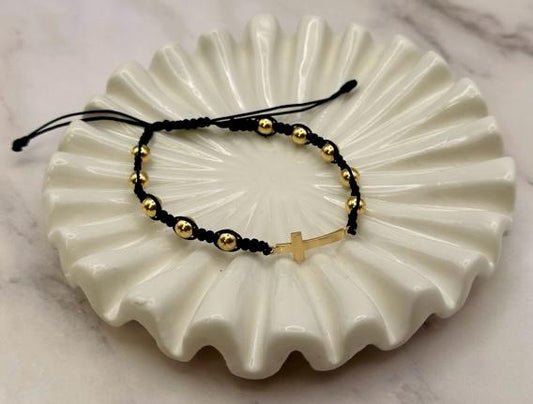 Cross Cord Bracelet — Eternia Vitta