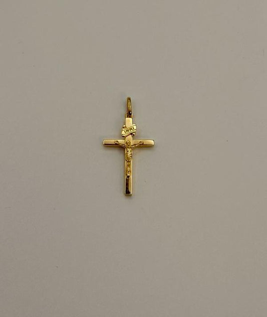 Small Crucifix Charm — Eternia Vitta