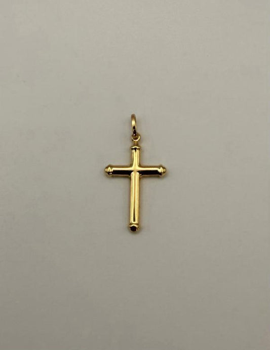 Beaded Cross Charm — Eternia Vitta