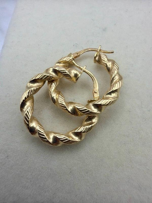 Twisted Rope Hoops — Eternia Vitta
