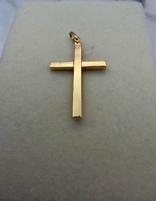Polished Cross Pendant — Eternia Vitta