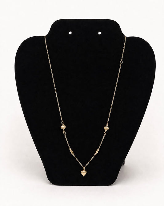Heart Station Necklace — Eternia Vitta
