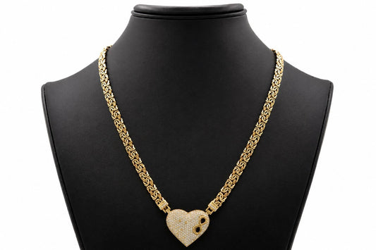 Byzantine Heart Necklace — Eternia Vitta